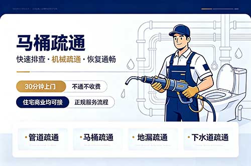 南通马桶疏通